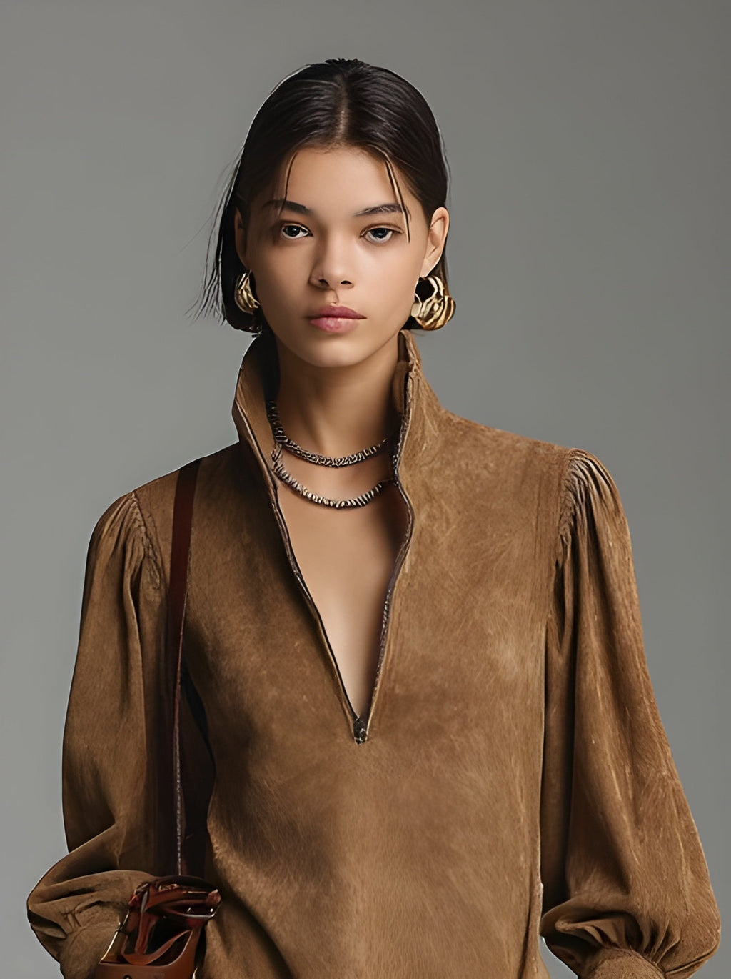Avenza | VESTIDO CORTO EFECTO ANTE