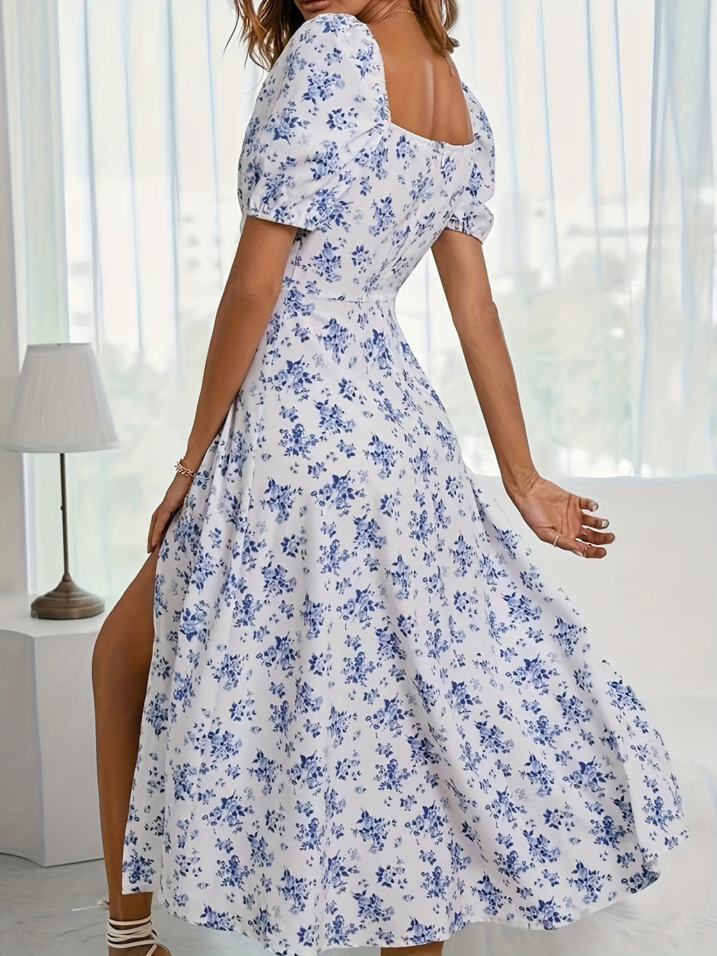 La Scintilla | Vestido Elegante Floral Chloé
