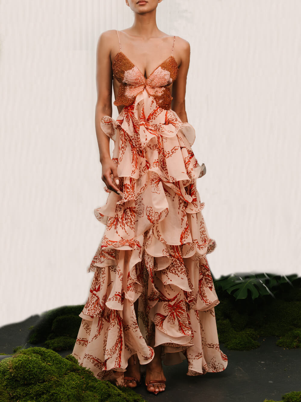 Althea| Vestido Maxi Papillon Signature