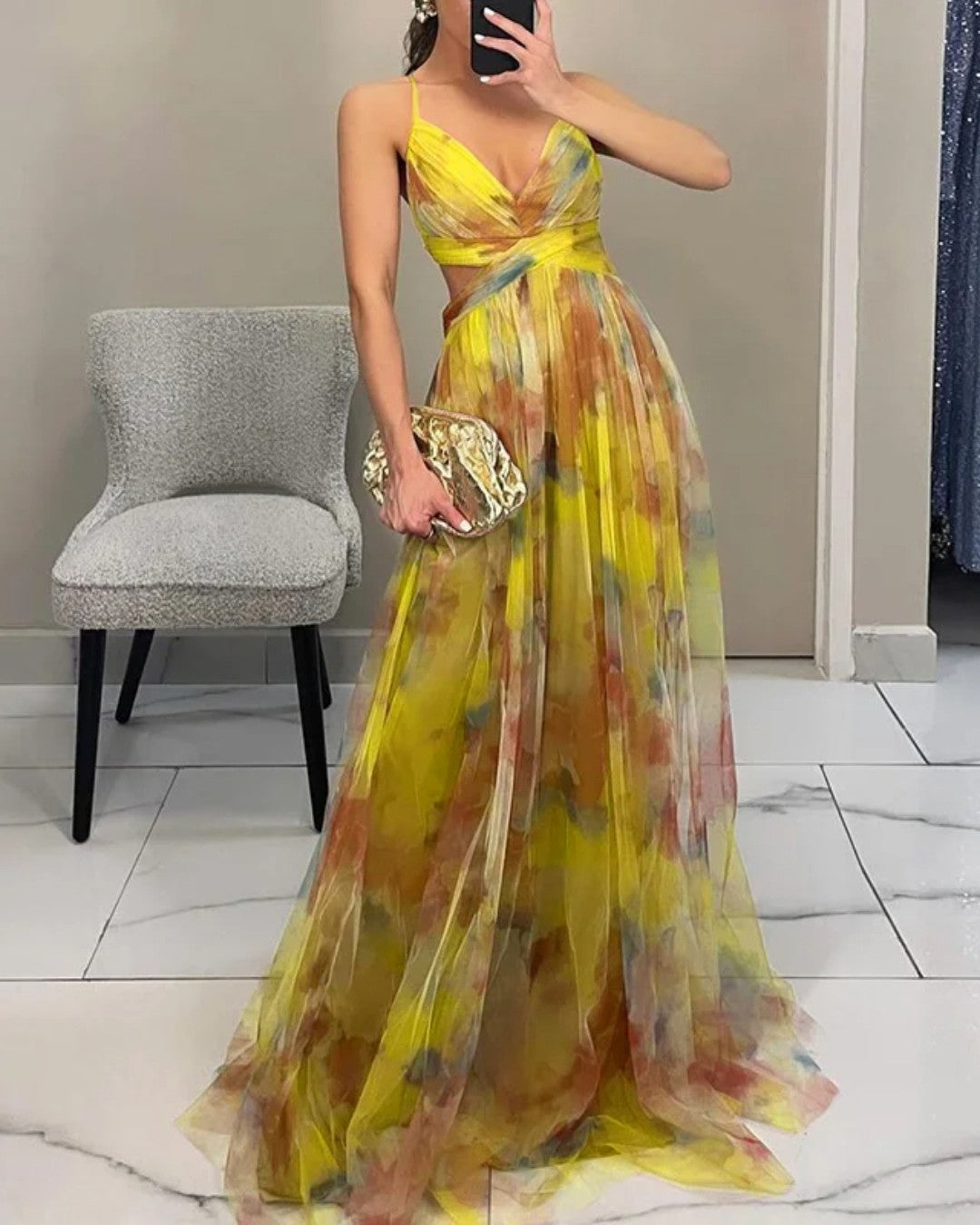 Sofía | Vestido Maxi Floral Elegante