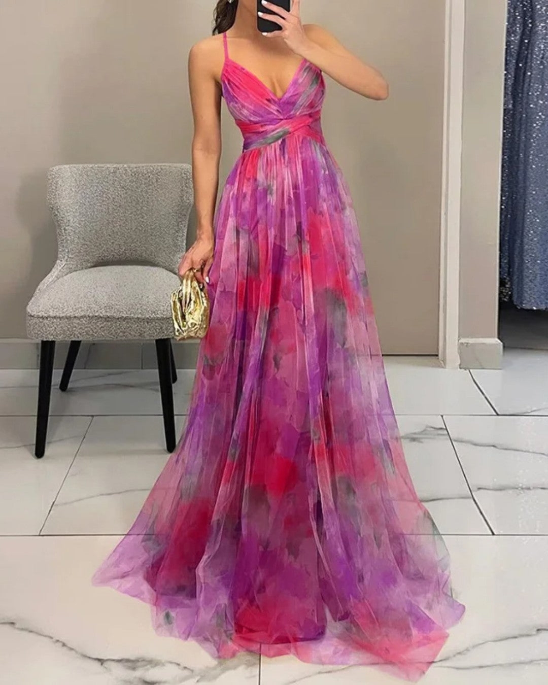 Sofía | Vestido Maxi Floral Elegante