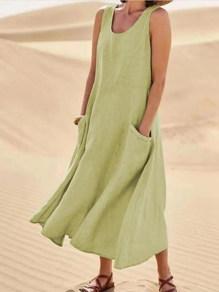 La Scintilla | Abito Maxi Comfort Naturale Chloé