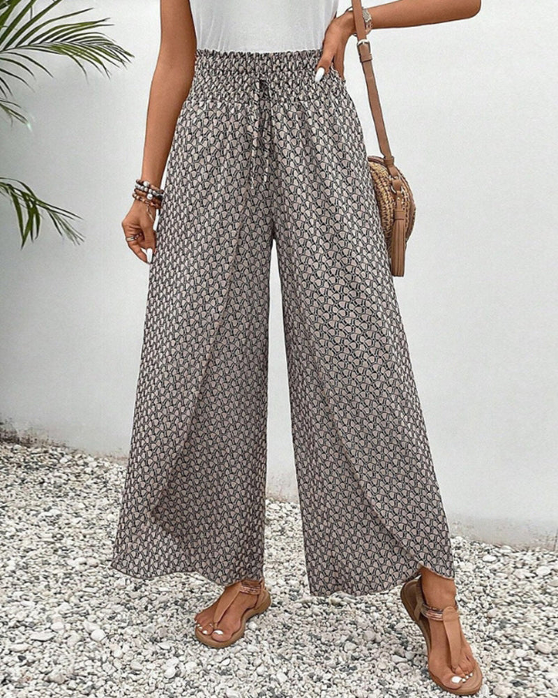 LUNARA™ - PANTALONI A GAMBA LARGA PER DONNE