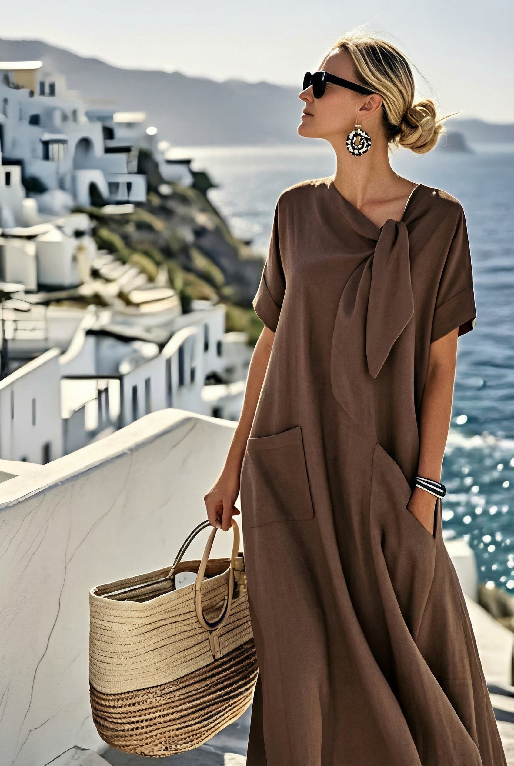 Pilar | Vestito Elegante con Tasche